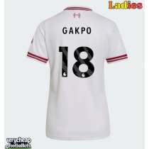 Liverpool Cody Gakpo #18 Replica Away Shirt Ladies 2026-27 Short Sleeve